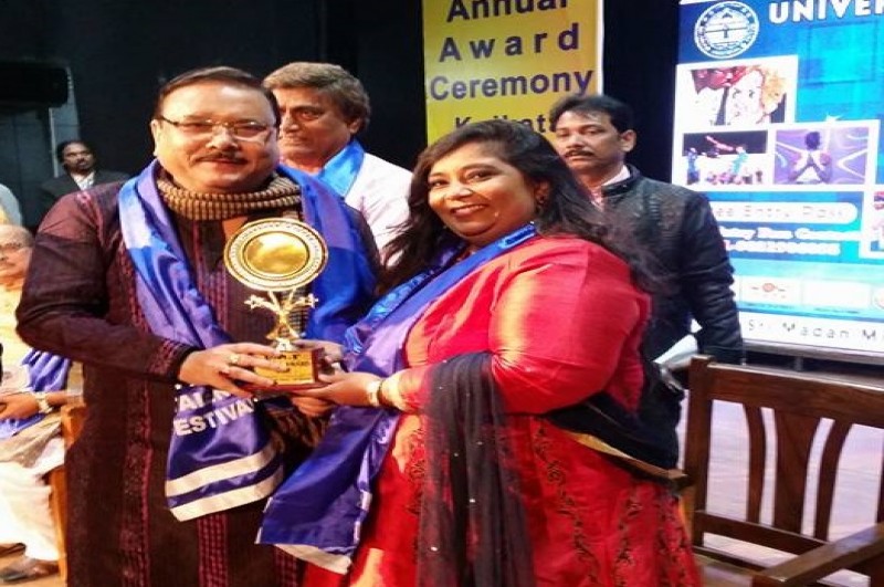 Conferred with an award "The Global Achievements Award 2017" and "The Person of the year Award 2017" in Kolkata, India at The world talent show.